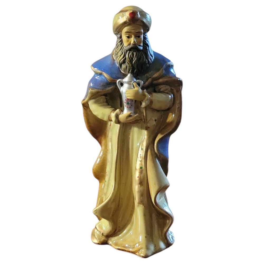 Vtg 90's Kirkland Potter's Garden II Nativity Set Replacement Standing Wiseman - Picture 5 of 10
